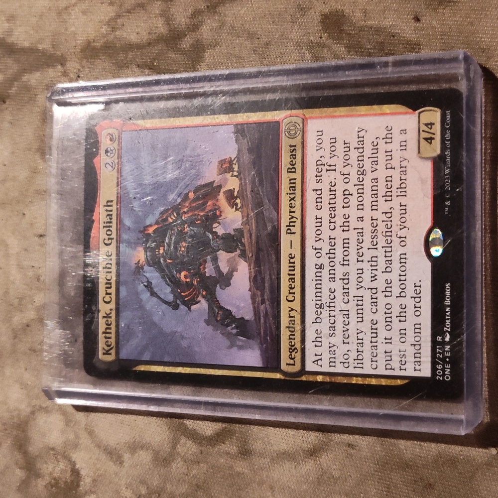 A commander deck